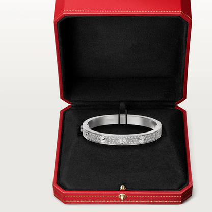 [Royal Jewelry]LOVE BRACELET 6.1MM DIAMOND-PAVED
