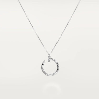 [Royal Jewelry]JUSTE NECKLACE SILVER