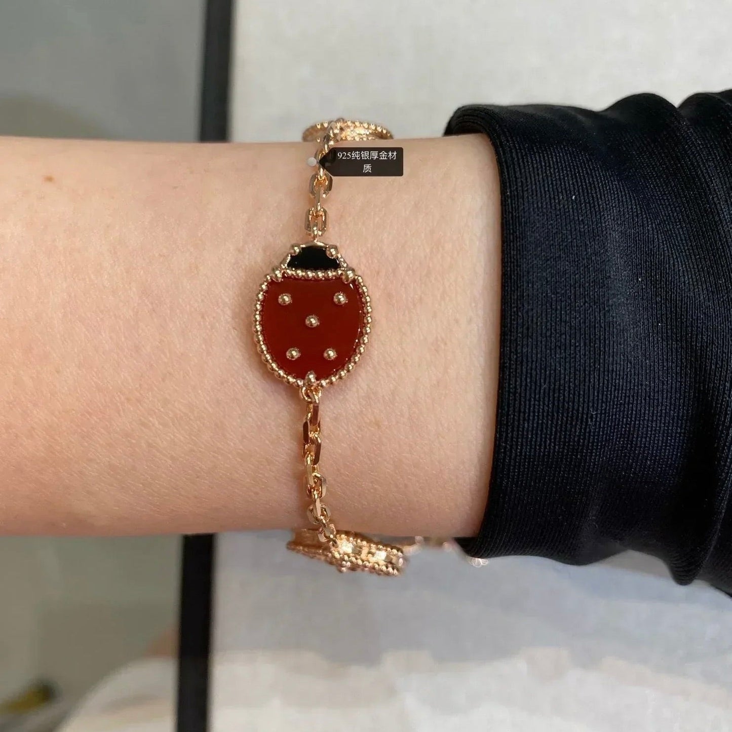 [Royal Jewelry]LUCKY SPRING 5 MOTIF BRACELET
