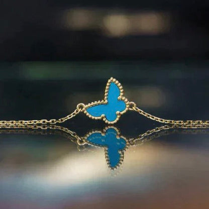 [Royal Jewelry]BUTTERFLY TURQUOISE BUTTERFLY BRACELET