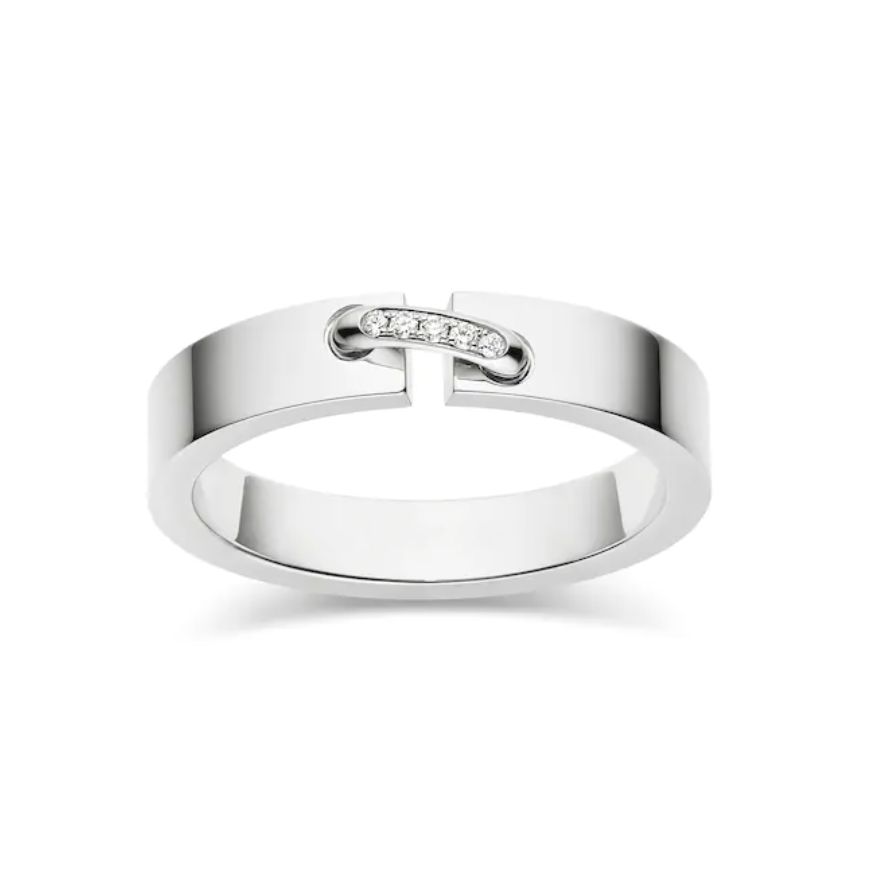 [Royal Jewelry]ALLIANCE LIENS VIDENCE DIAMOND 4MM RING