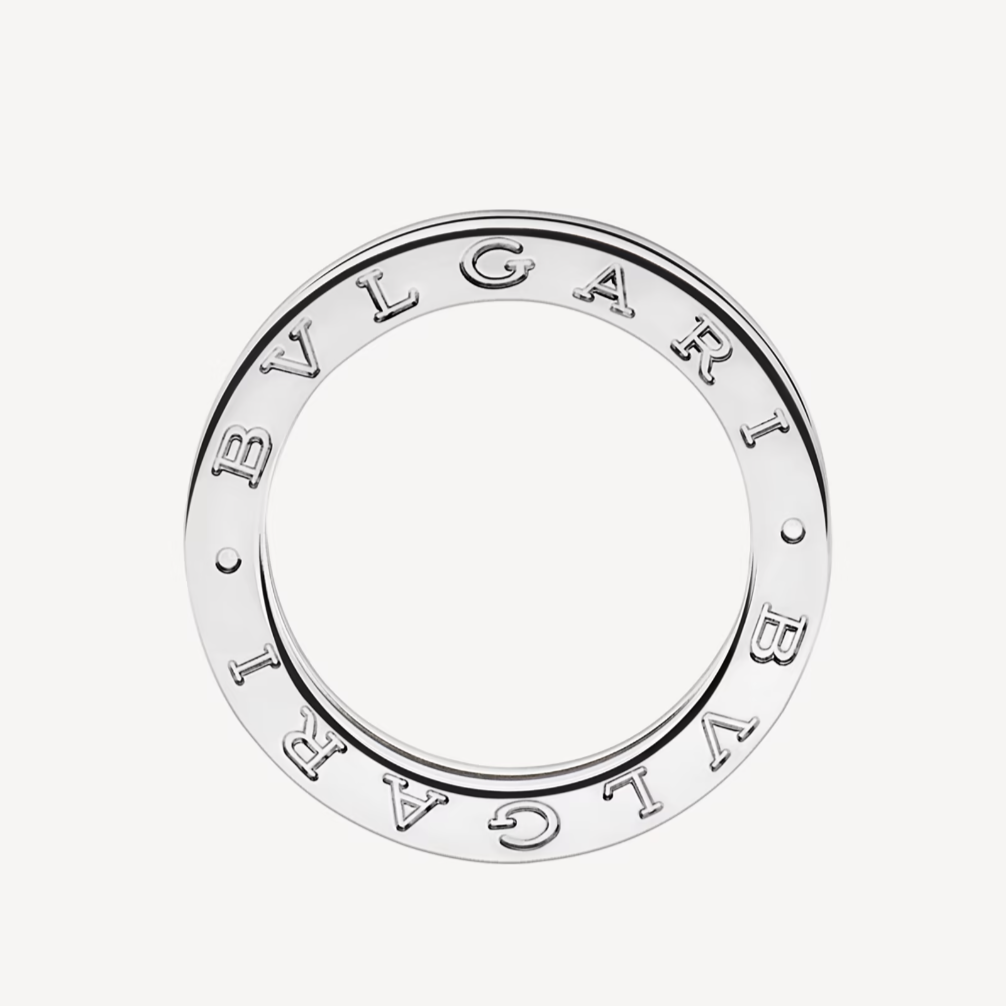 [Royal Jewelry]ZERO 1 ONE-BAND PAVED DIAMONDS ON THE SPIRAL RING