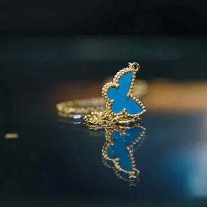 [Royal Jewelry]BUTTERFLY TURQUOISE BUTTERFLY BRACELET