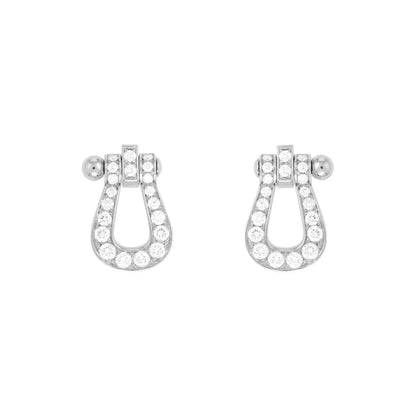 [Royal Jewelry]FORCE 10 FULL DIAMOND STUD EARRINGS MINI MODEL