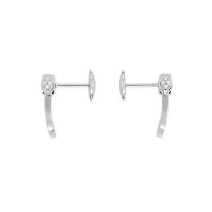 [Royal Jewelry]FORCE 10 FULL DIAMOND STUD EARRINGS MINI MODEL