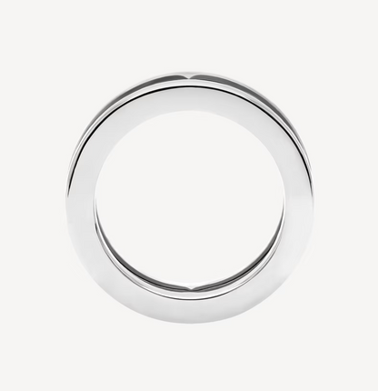 [Royal Jewelry]ZERO 1 ONE-BAND WITH OPENWORK LOGO SPIRAL RING