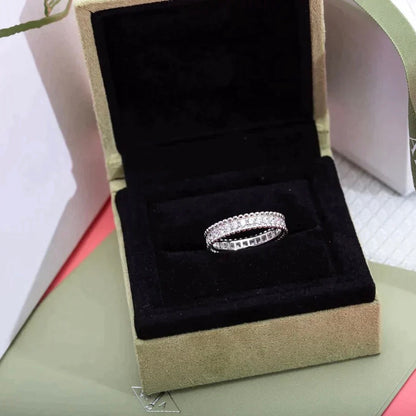 [Royal Jewelry]PERLEE DIAMOND SILVER RING