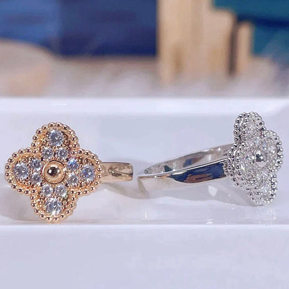 [Royal Jewelry]CLOVER DIAMOND RING
