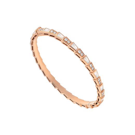 [Royal Jewelry]SERPENTI BRACELET PINK GOLD MOP DIAMOND