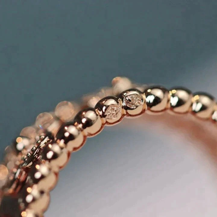 [Royal Jewelry]CLOVER KALEIDOSCOPE RING 10MM