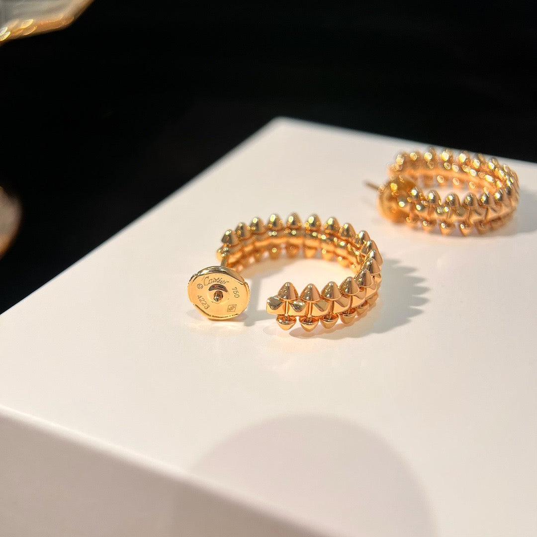 [Royal Jewelry]CLASH SMALL HOOP EARRINGS