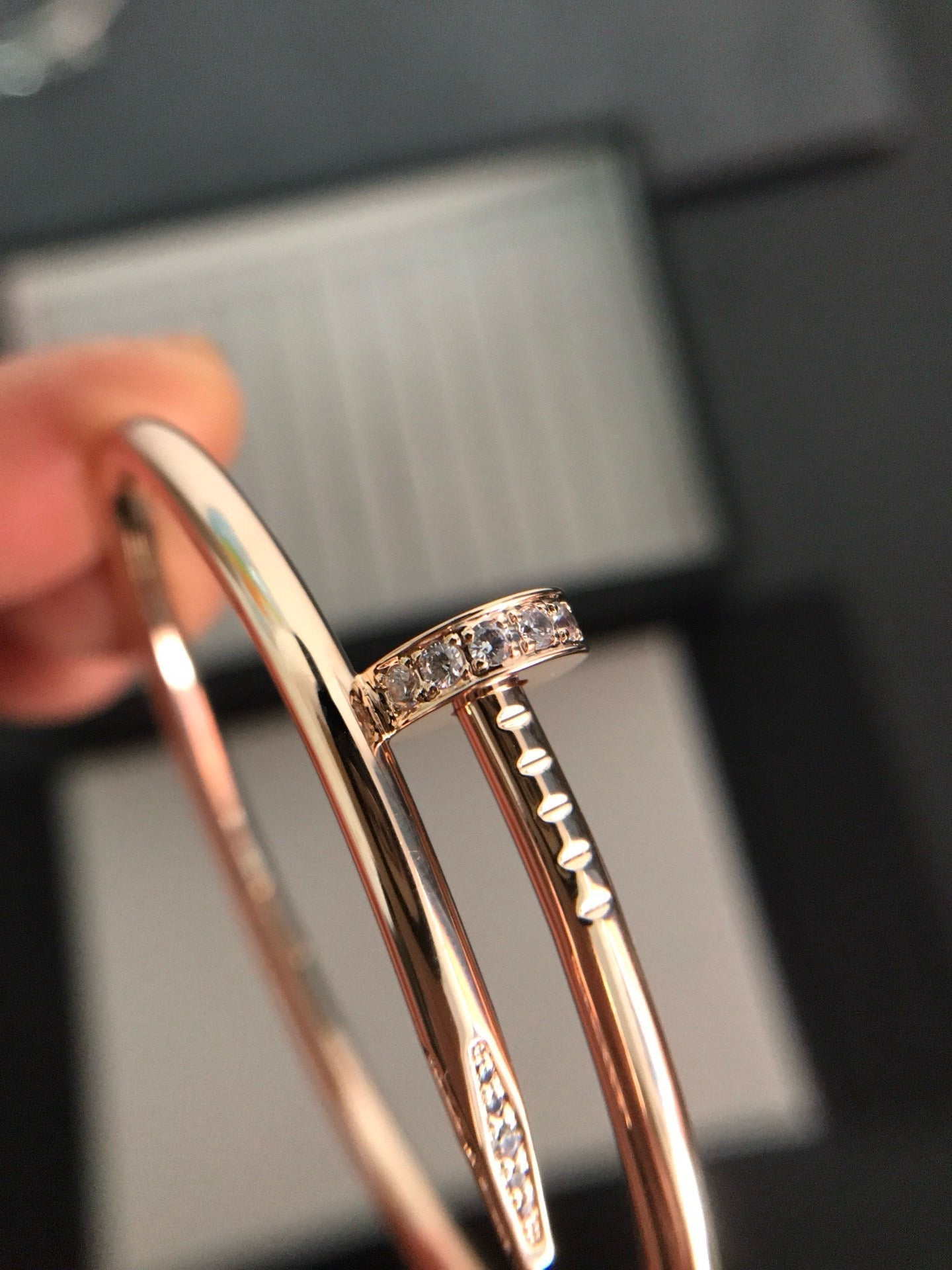 [Royal Jewelry]JUSTE BRACELET 3.5MM DIAMONDS
