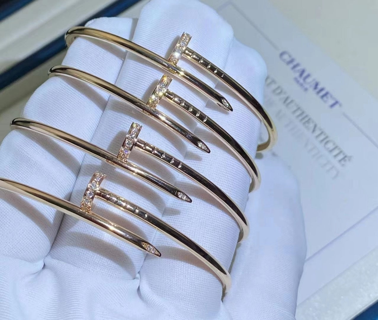 [Royal Jewelry]JUSTE BRACELET 2.5MM DIAMONDS