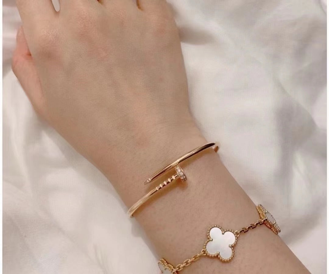 [Royal Jewelry]JUSTE BRACELET 2.5MM DIAMONDS