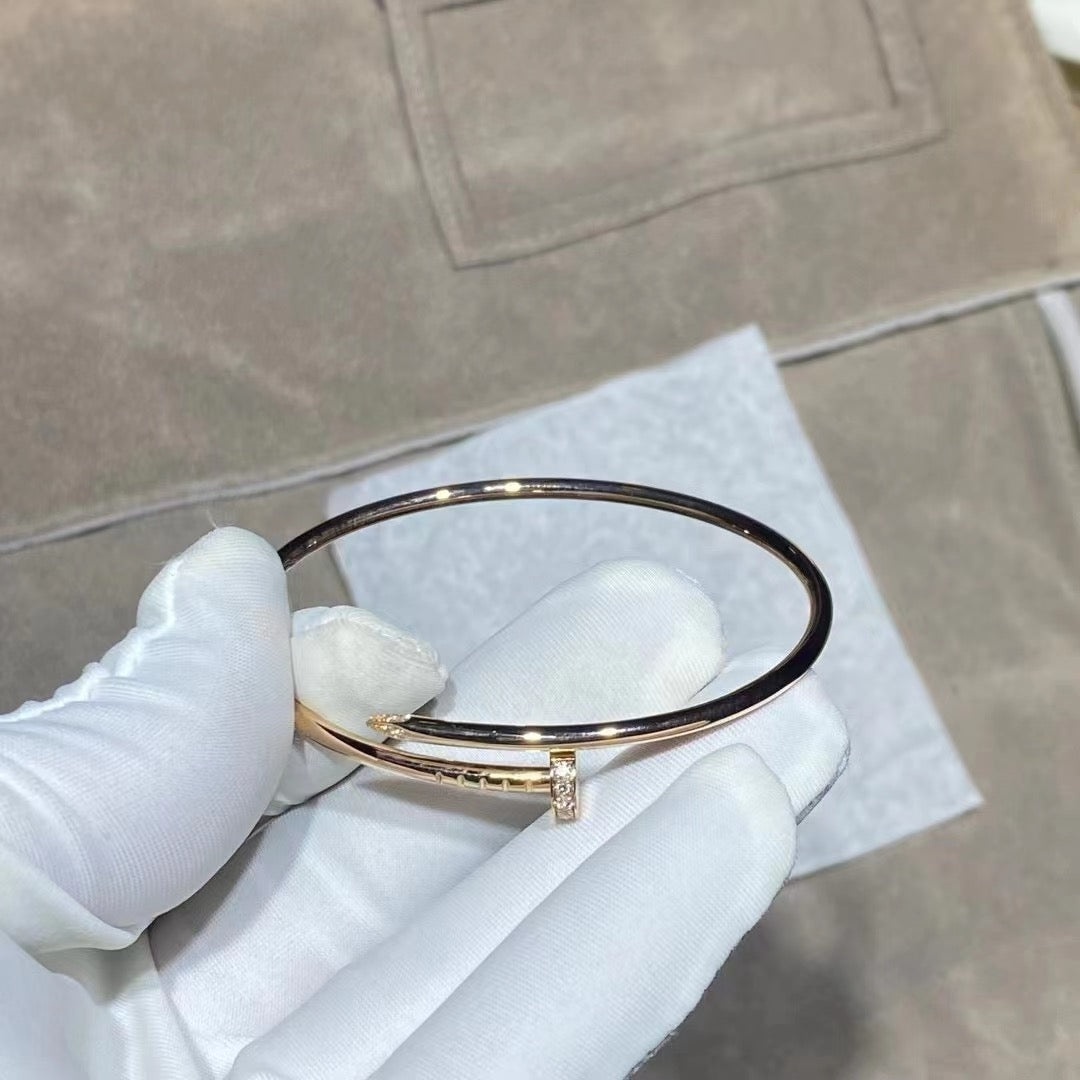 [Royal Jewelry]JUSTE BRACELET 2.5MM DIAMONDS