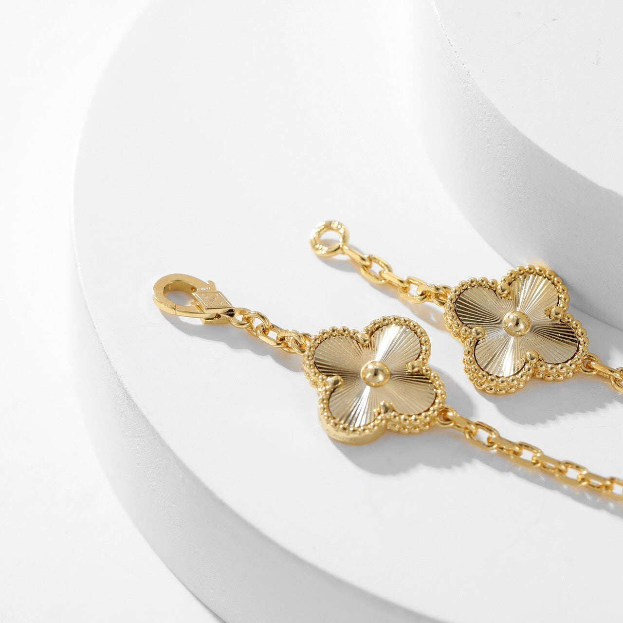 [Royal Jewelry]CLOVERS THE 10-MOTIFS LASER NECKLACE