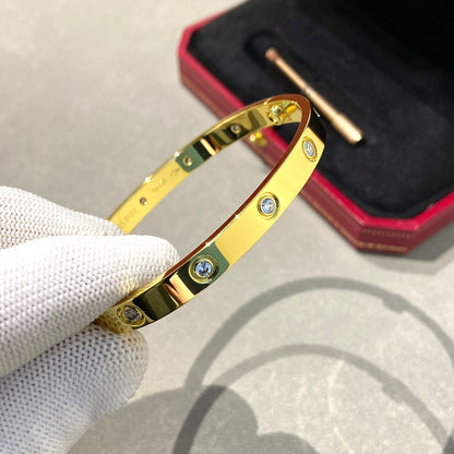 [Royal Jewelry]LOVE BRACELET 6.1MM 10 DIAMONDS