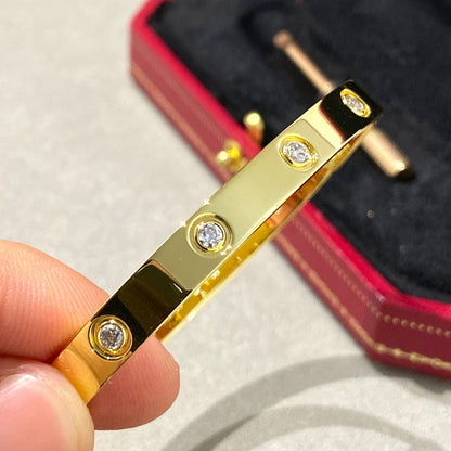 [Royal Jewelry]LOVE BRACELET 6.1MM 10 DIAMONDS