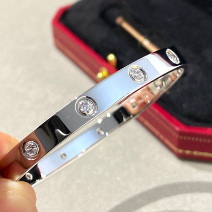 [Royal Jewelry]LOVE BRACELET 6.1MM 10 DIAMONDS