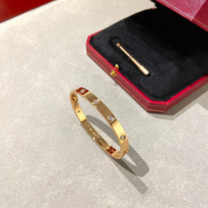 [Royal Jewelry]LOVE BRACELET 6.1MM 10 DIAMONDS