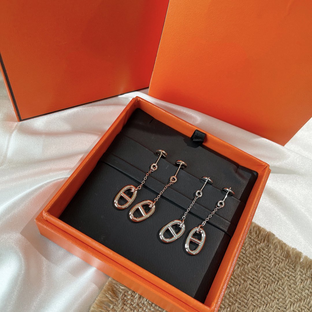 [Royal Jewelry]CHAINE TASSEL EARRINGS