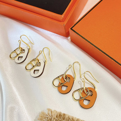 [Royal Jewelry]HM O'MAILLON GOLD EARRINGS
