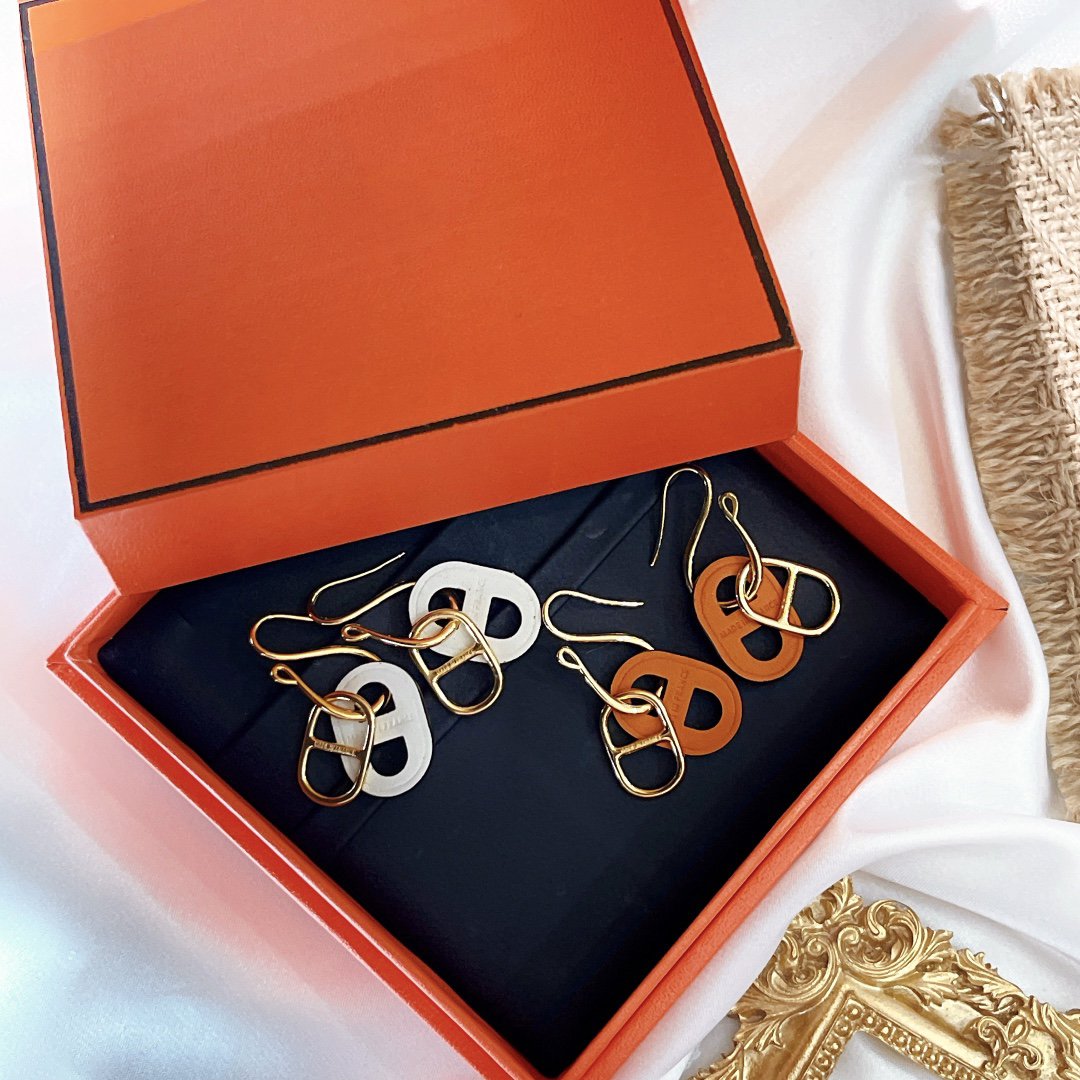 [Royal Jewelry]HM O'MAILLON GOLD EARRINGS
