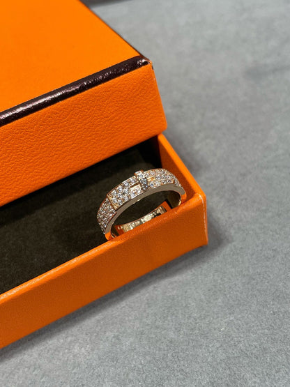 [Royal Jewelry]KELLY PINK GOLD DIAMOND RING