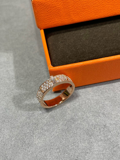 [Royal Jewelry]KELLY PINK GOLD DIAMOND RING