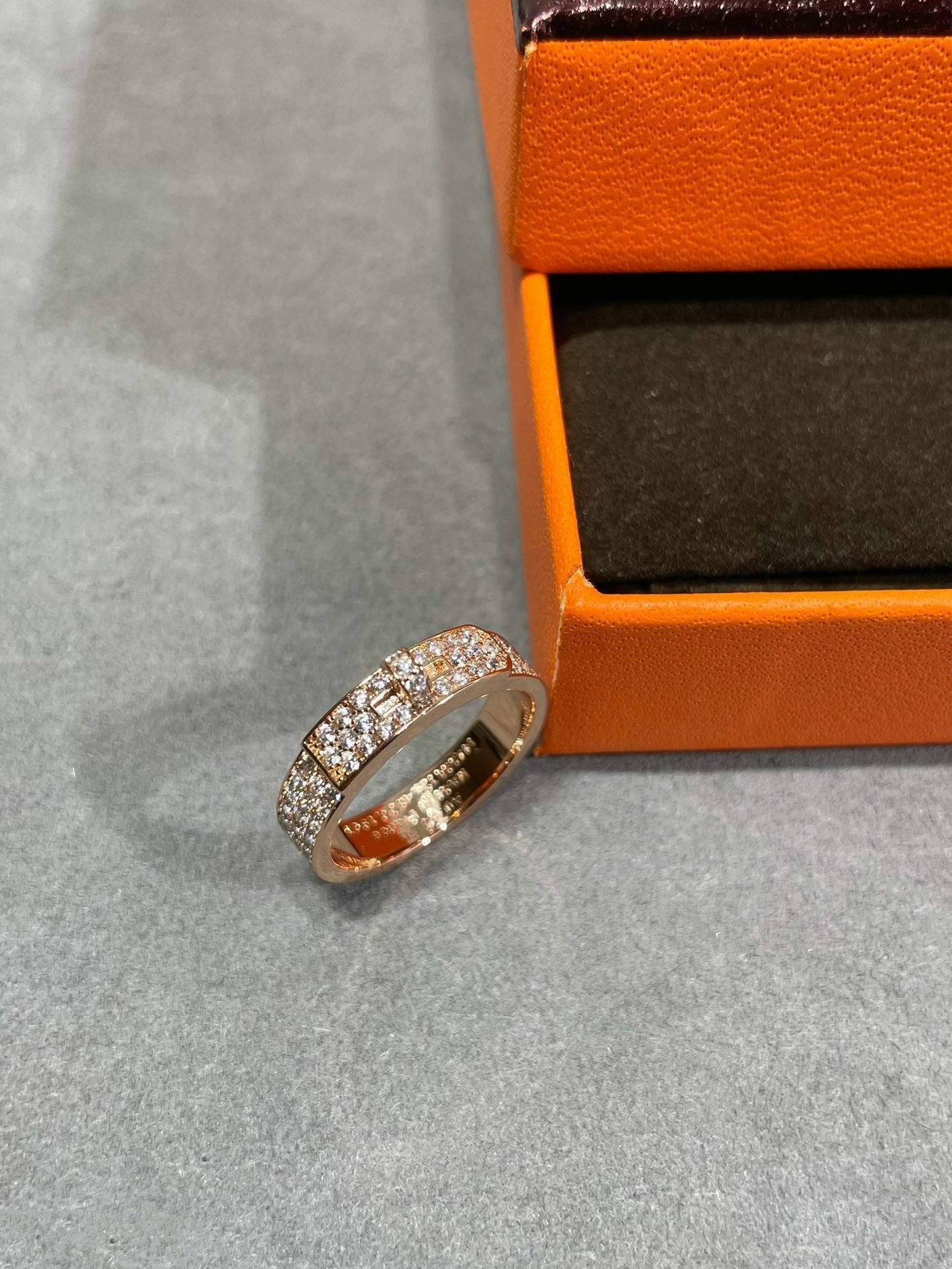 [Royal Jewelry]KELLY PINK GOLD DIAMOND RING