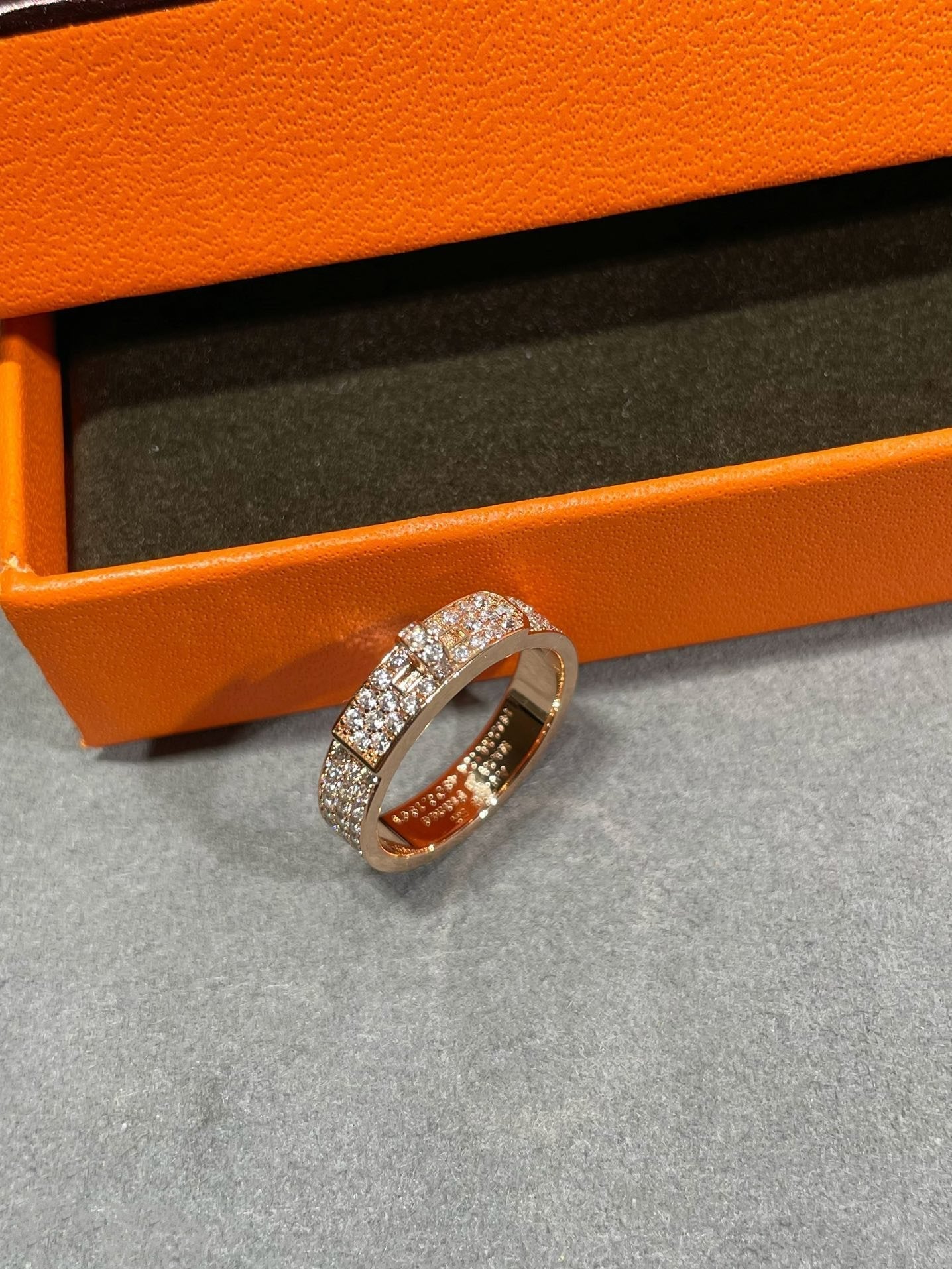 [Royal Jewelry]KELLY PINK GOLD DIAMOND RING