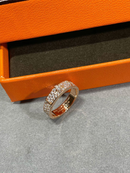 [Royal Jewelry]KELLY PINK GOLD DIAMOND RING