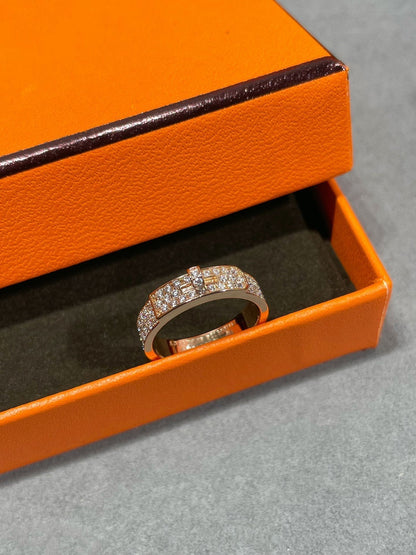 [Royal Jewelry]KELLY PINK GOLD DIAMOND RING