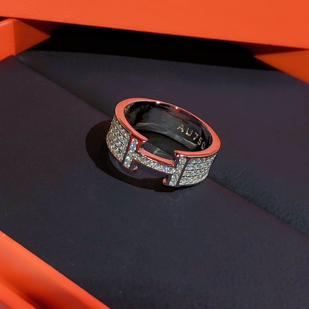 [Royal Jewelry]H RING FULL DIAMOND