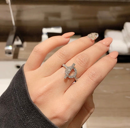 [Royal Jewelry]ECHAPPEE RING SILVER DIAMOND