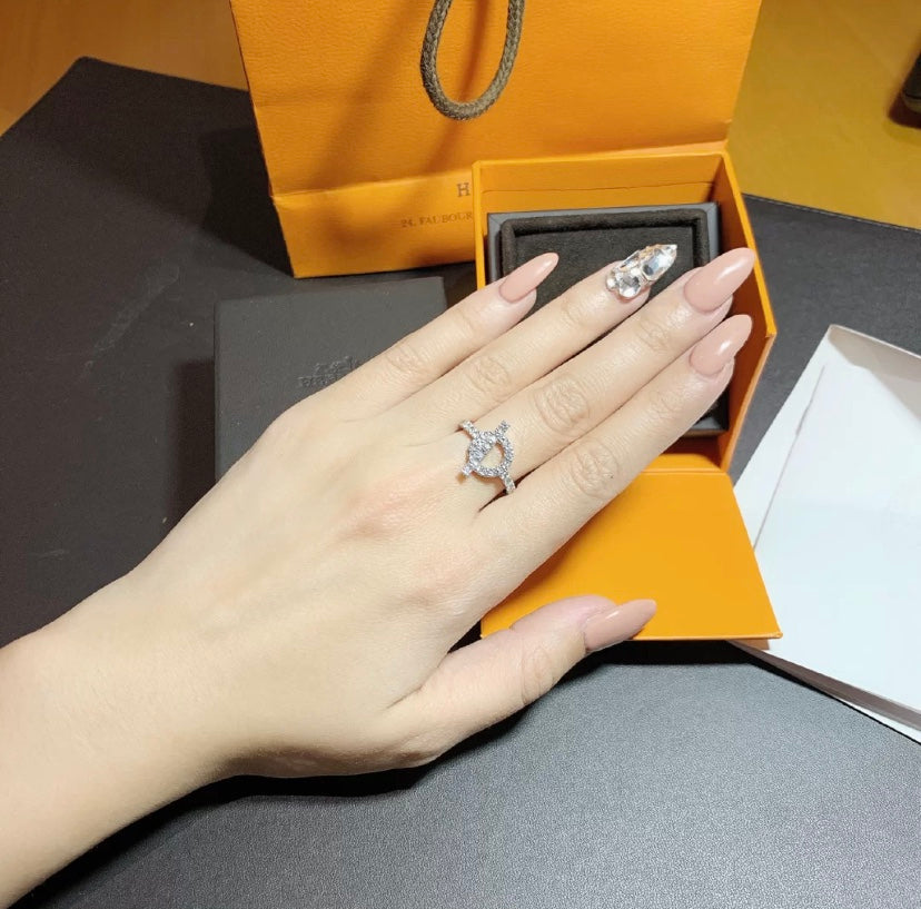 [Royal Jewelry]ECHAPPEE RING SILVER DIAMOND