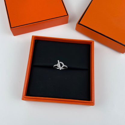 [Royal Jewelry]ECHAPPEE RING SILVER DIAMOND