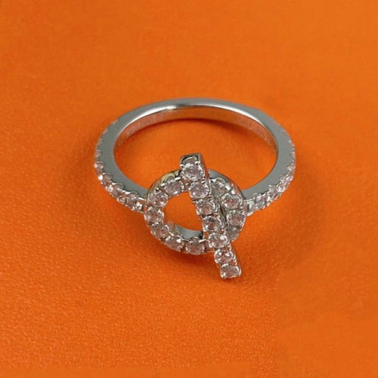 [Royal Jewelry]ECHAPPEE RING SILVER DIAMOND