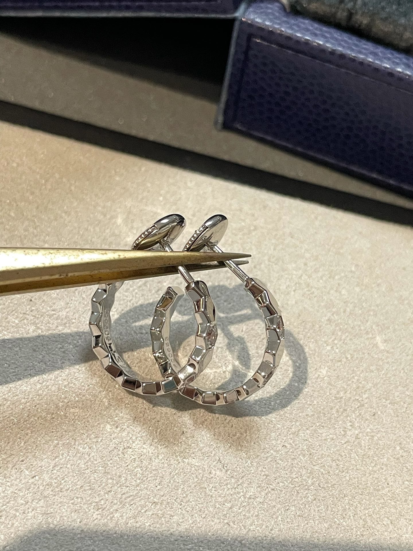 [Royal Jewelry]Hollow Design Four-Leaf Clover Flower Shape Ring