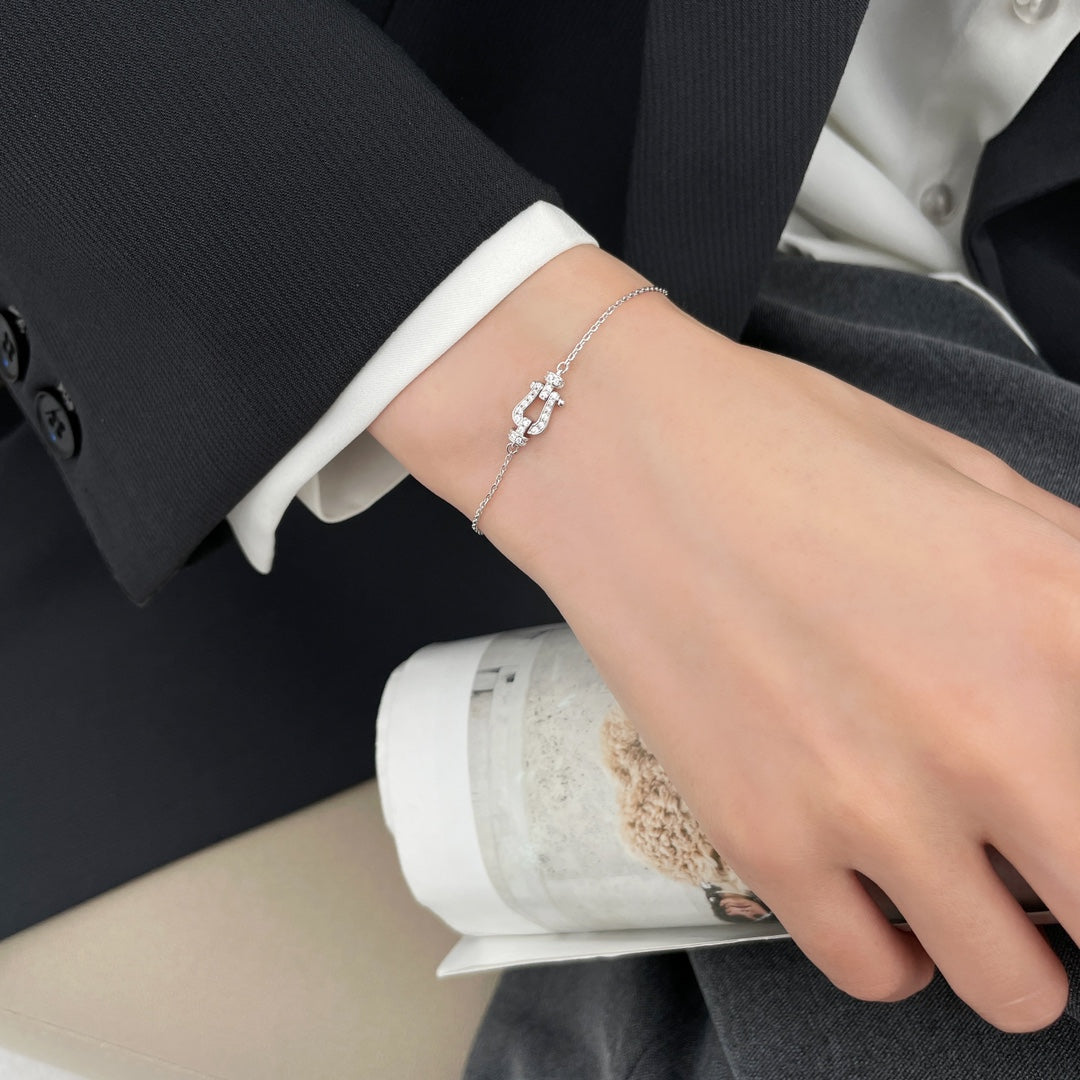 [Royal Jewelry]FORCE 10 SMALL CHAIN BRACELET
