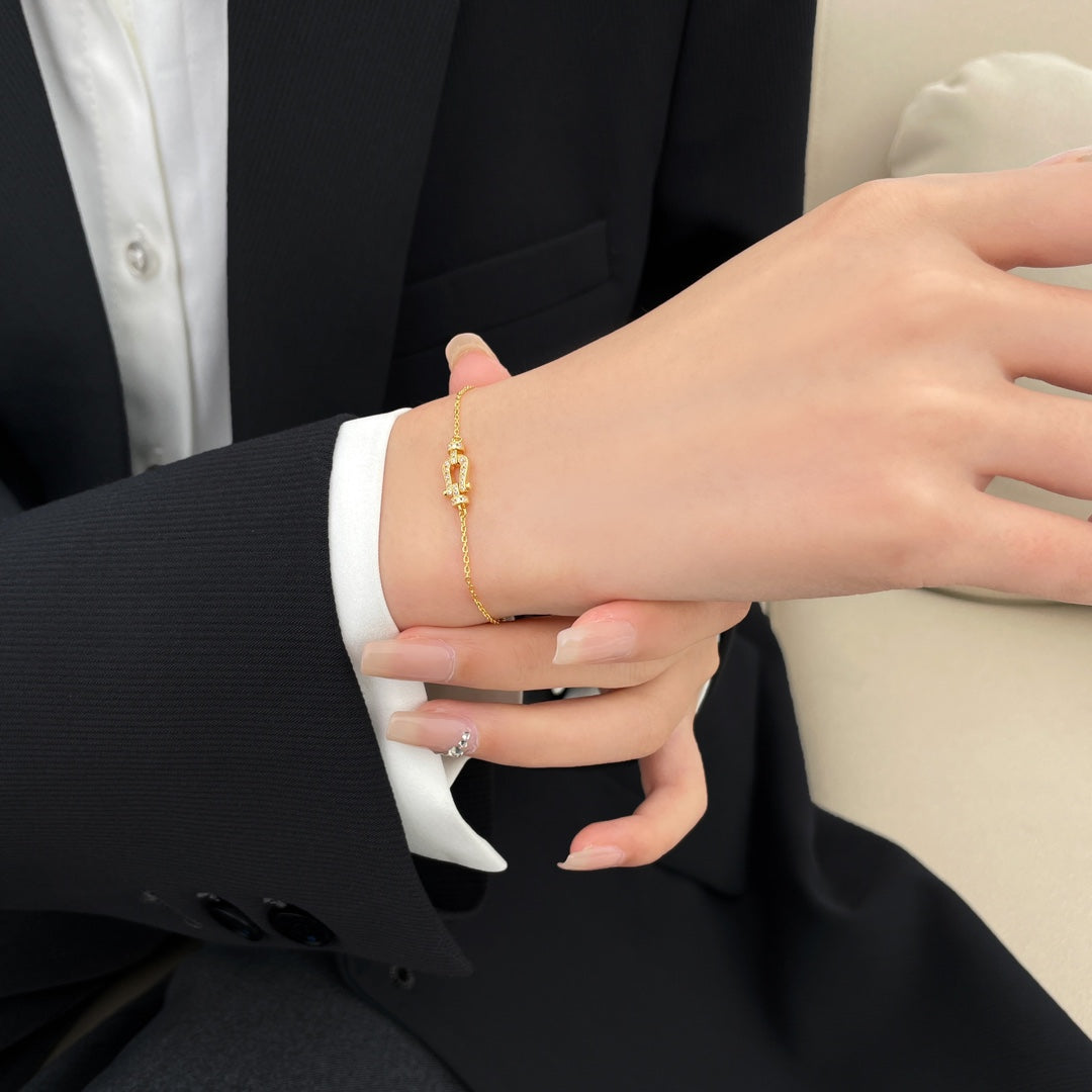 [Royal Jewelry]FORCE 10 SMALL CHAIN BRACELET