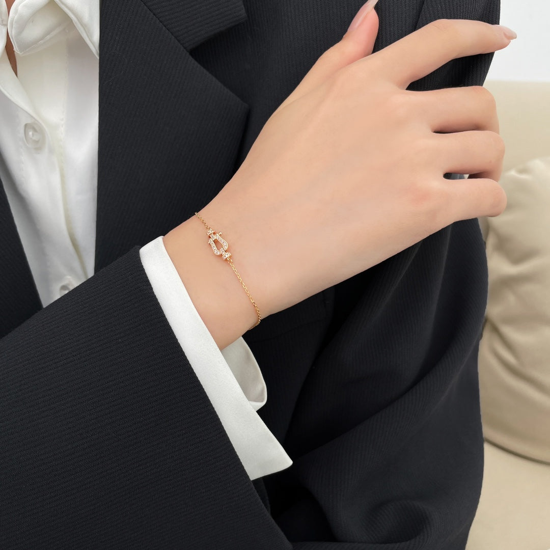 [Royal Jewelry]FORCE 10 SMALL CHAIN BRACELET