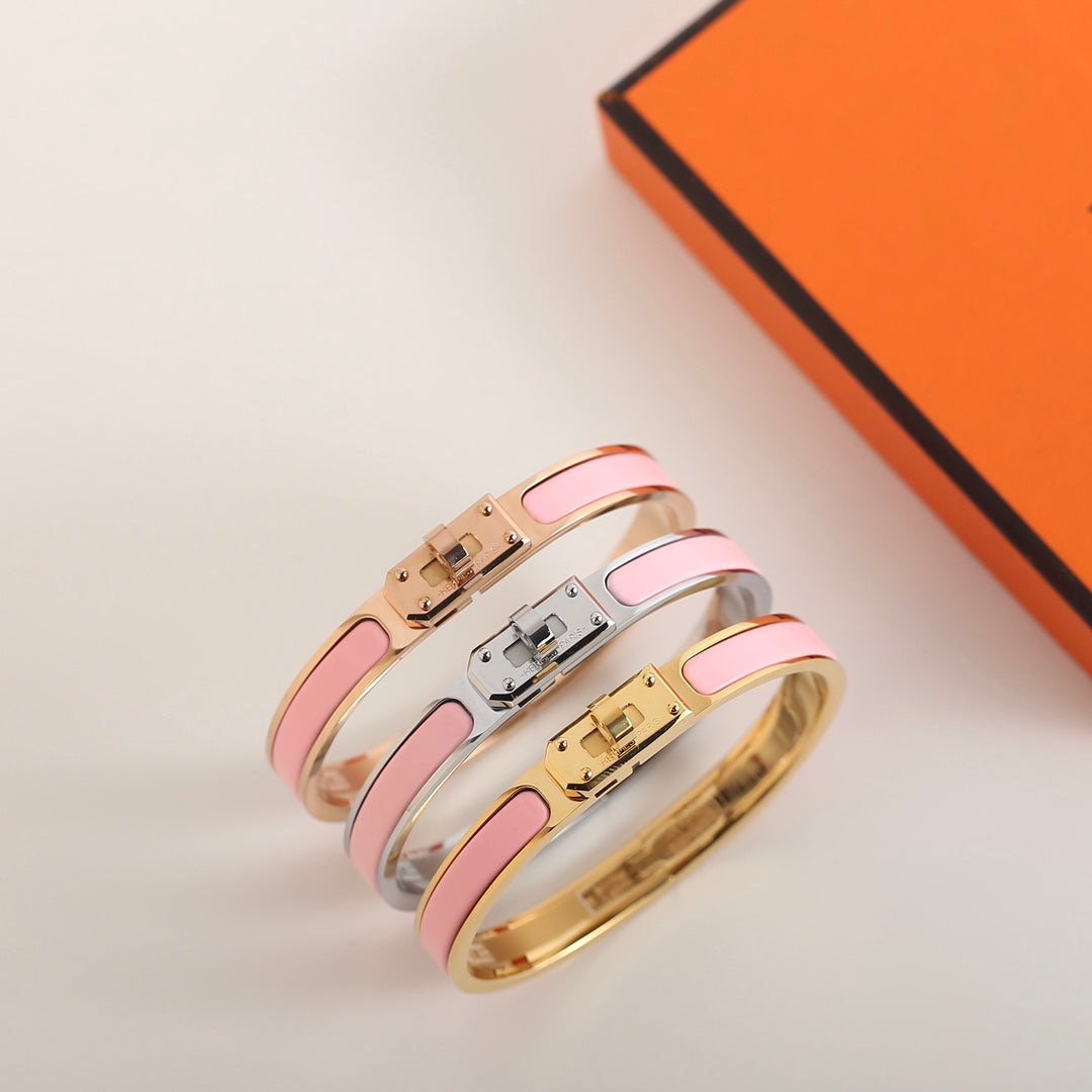 [Royal Jewelry]HM KELLY PINK BRACELET