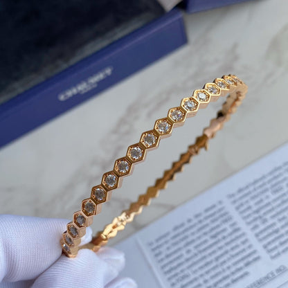 [Royal Jewelry]BEE LOVE GOLD BRACELET FULL DIAMOND