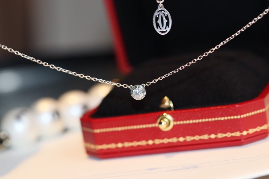 [Royal Jewelry]DAMOUR DIAMOND NECKLACE