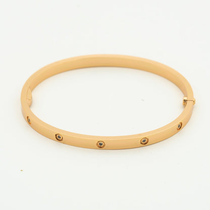 [Royal Jewelry]LOVE BRACELET 3.65MM 10 DIAMONDS
