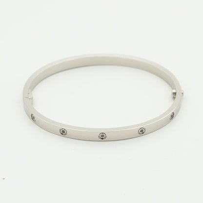 [Royal Jewelry]LOVE BRACELET 3.65MM 10 DIAMONDS