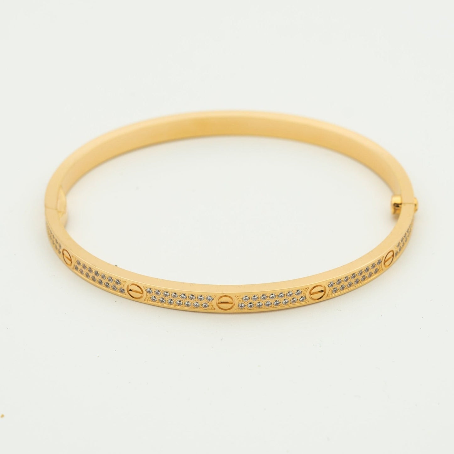 [Royal Jewelry]LOVE BRACELET 3.65MM DIAMOND-PAVED