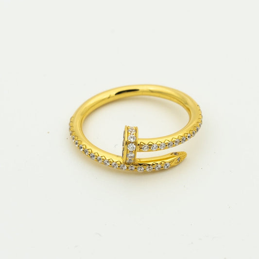 [Royal Jewelry]JUSTE RING 1.8MM GOLD DIAMONDS