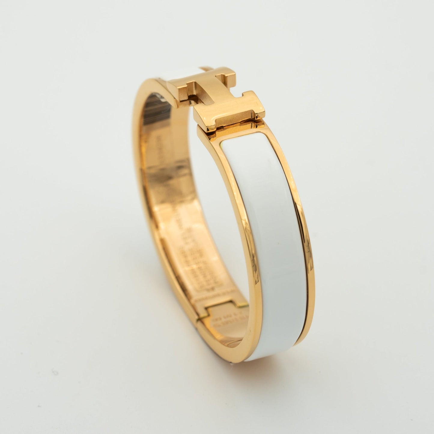 [Royal Jewelry]H WHITE BRACELET